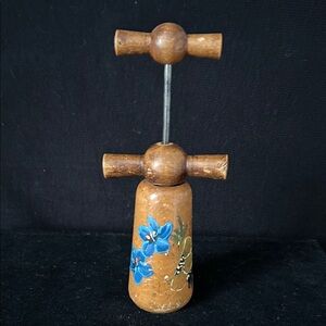 Antique 30s or 50s  Doable Action Twist Bottle Opener Signed Made in France